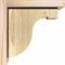 Ekena Millwork Del Monte Rough Sawn Corbel w/Backplate, Douglas Fir, 8"W x 10"D x 10"H COR08X10X10DEL01RDF - alternate 3